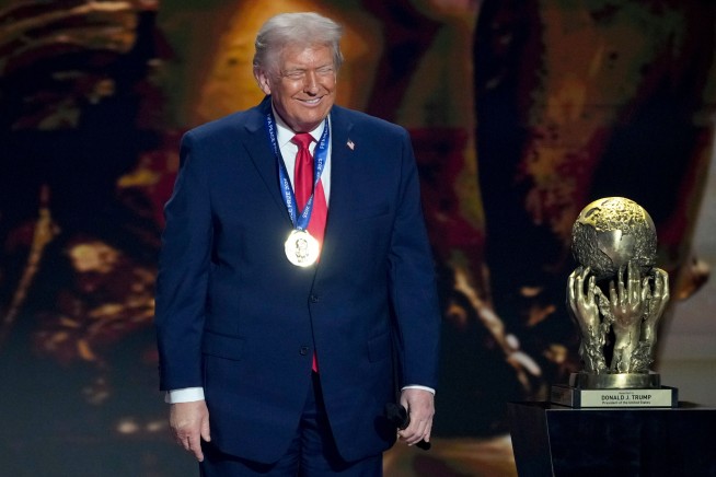 Trump Gets a Peace Prize