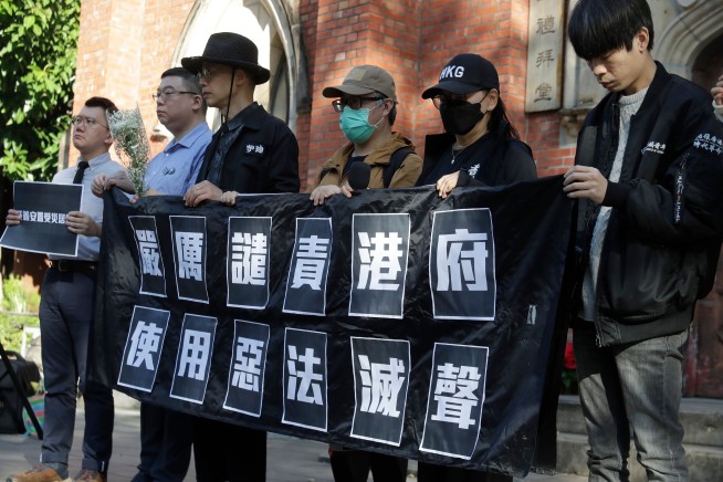 Man's Criticism of Hong Kong Fire Response Called 'Seditious'