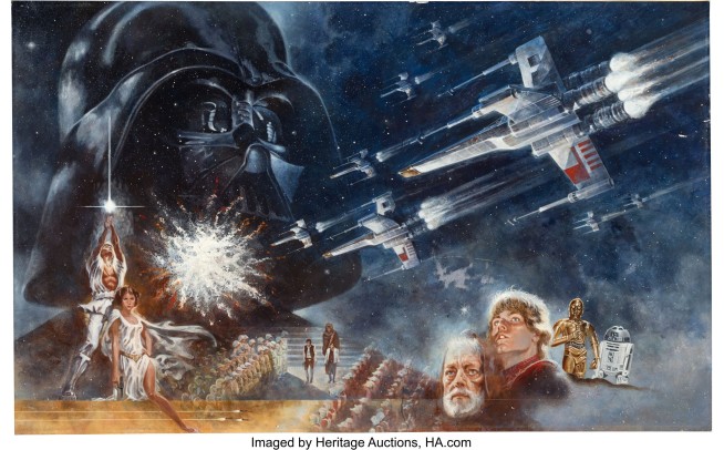 Painting That Introduced Us to Star Wars Sells for $3.9M