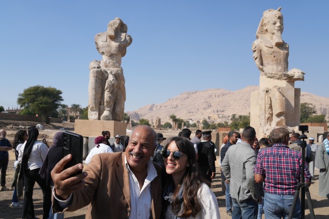Egypt Reveals Restoration, Hopes for Tourism