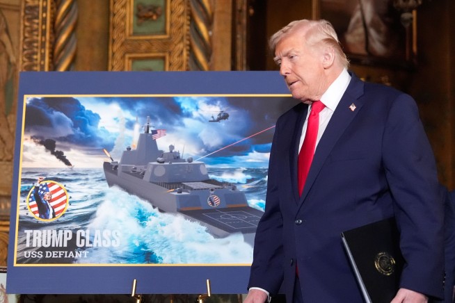 Trump: New Class of Battleship Will Be Named After Me