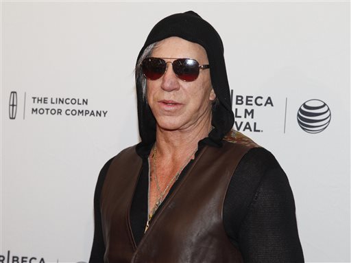 Mickey Rourke: What Crowdfunding Effort?