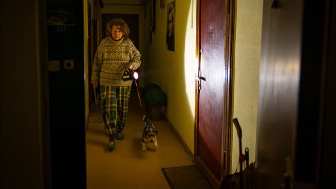 It's Extremely Cold and Dark in Kyiv Right Now