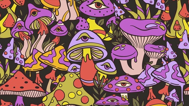 One Mushroom Sparks the Same Odd Vision: Tiny People