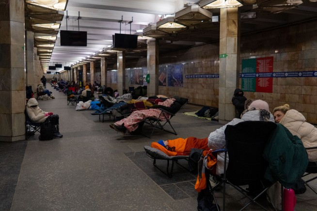 Russia Rains Down Missiles, Drones on Shivering Ukraine