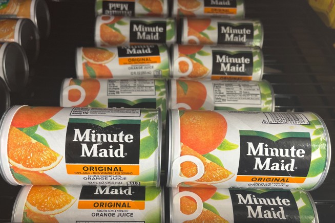 Minute Maid Ends Iconic Frozen Orange Juice Concentrate