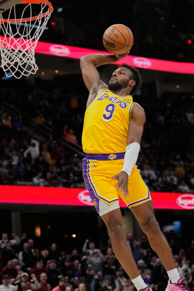 Nike Flips Iconic Swoosh for Bronny James