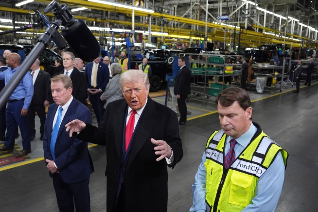 Union: Ford Worker Who Heckled Trump Wasn't Fired