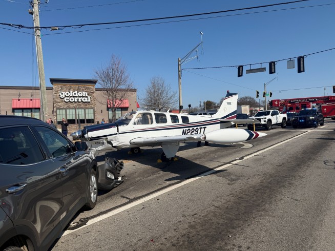 Small Plane Makes a Wild Emergency Landing