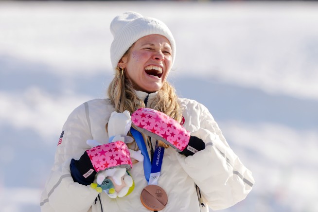 US Skier Finished in Pain, Still Won Bronze