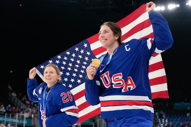 One Olympian Proposes to Another