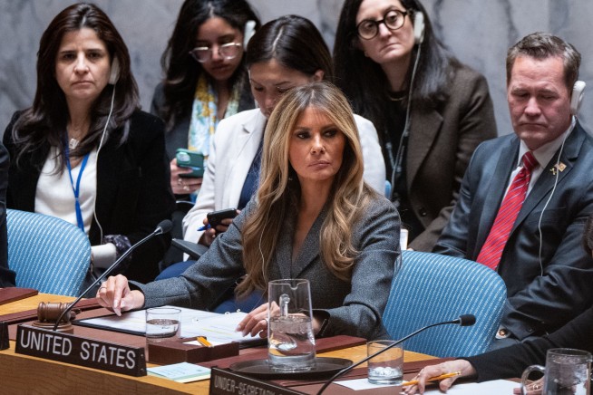 Melania Trump Presides Over UN Security Council Meeting