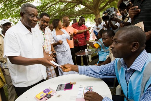 Opposition Leader Claims Victory in Ghana Runoff