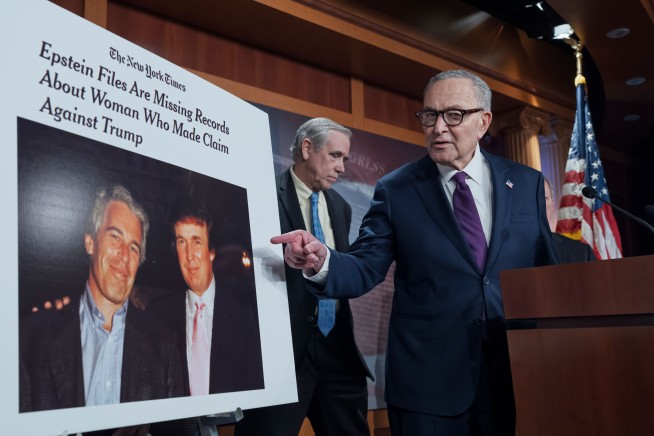 DOJ Holding Back Epstein Files With Claims Against Trump