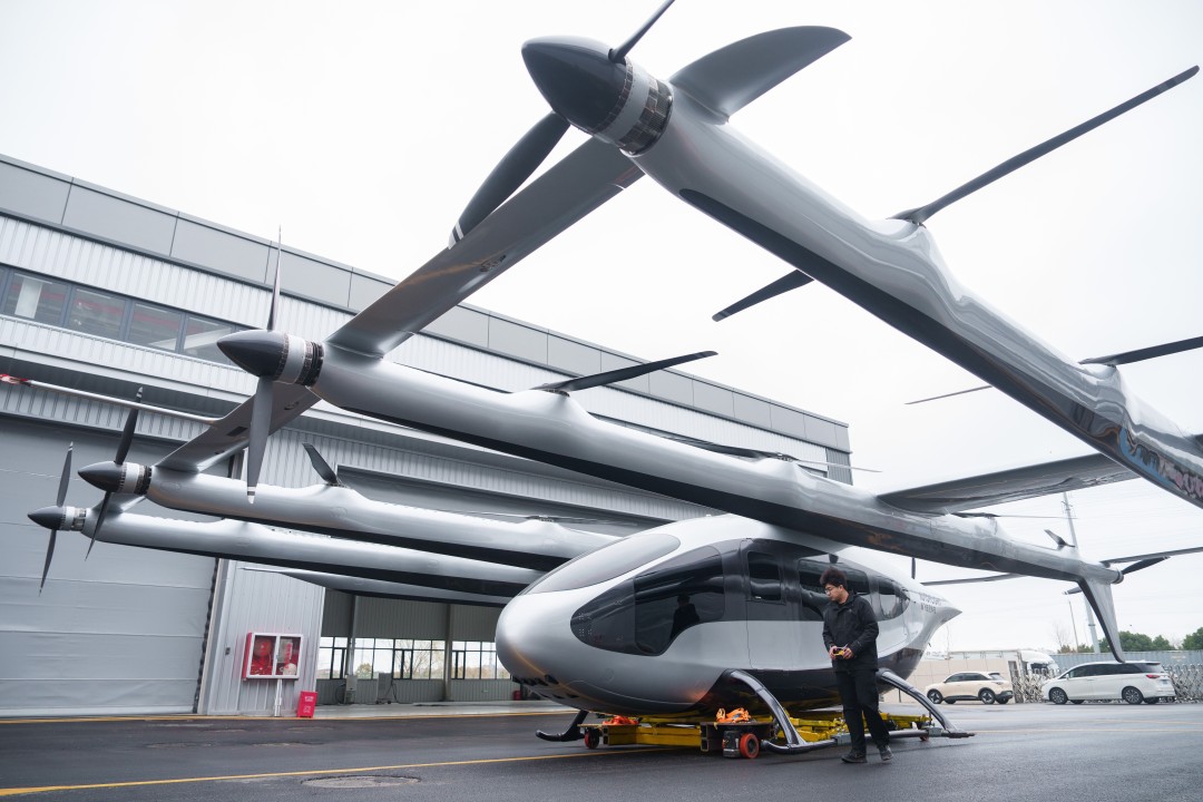 Prototype in China Suggests a Future for Flying Taxis