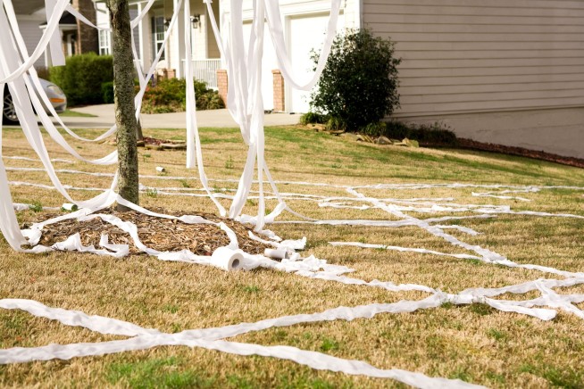 Student Runs Over Teacher During Toilet Paper Prank