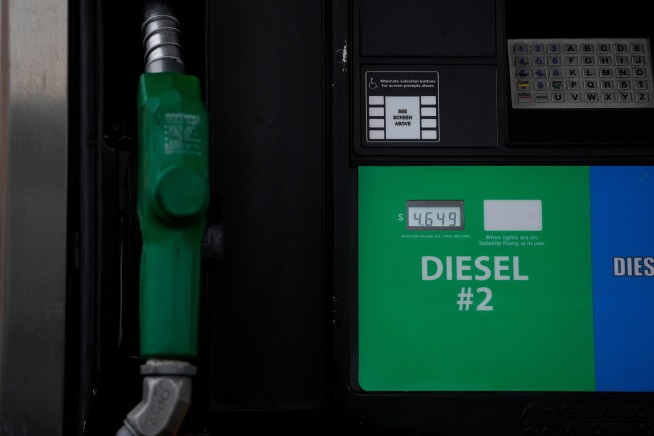 Diesel Blasts Past $5, Threatening Higher US Prices