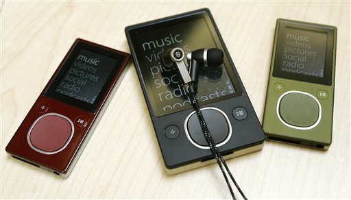 All the World's Zune 30s Mysteriously Freeze Up