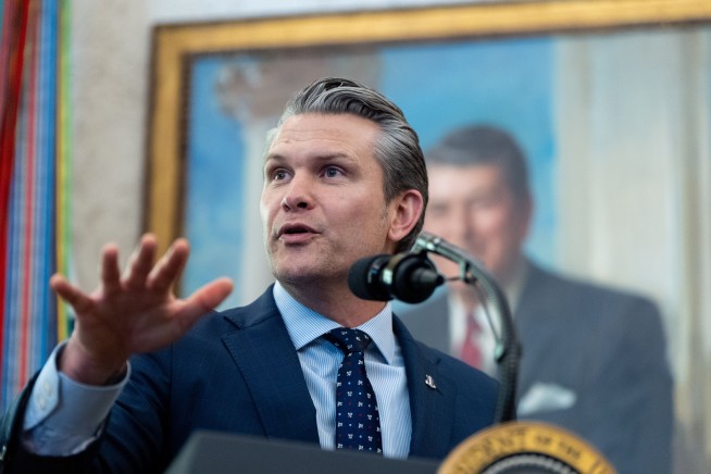 In Unusual Move, Hegseth Blocks 4 Officers' Promotions