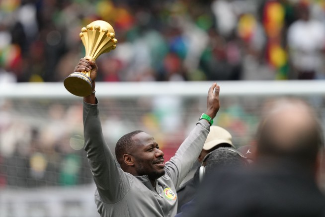 Senegal Displays Trophy After Africa Cup Title Was Stripped