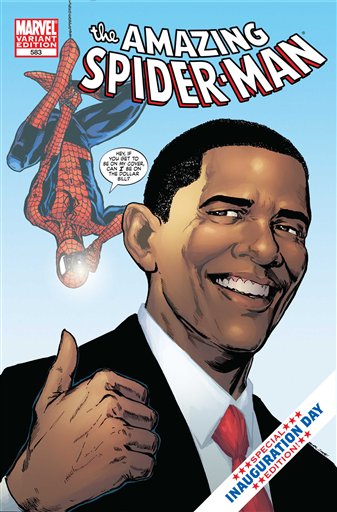 Spider-Man Meets Obama-Man