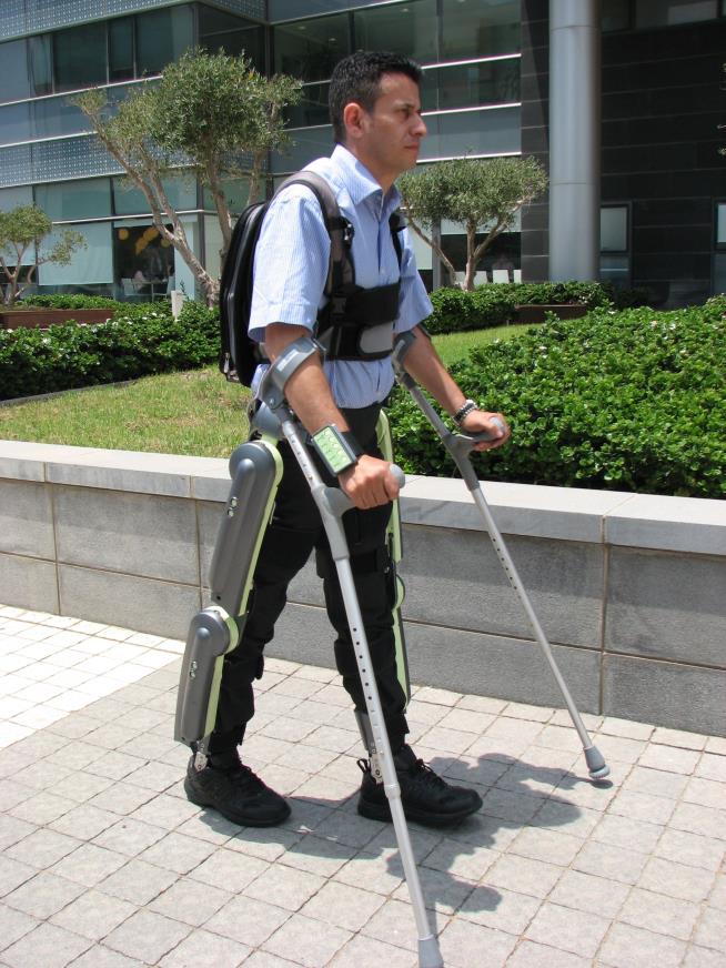 Robotic Suit Helps Paralyzed Take Big Steps