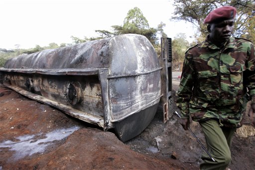 Kenya Oil Tanker Blast Kills 111