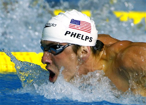 Phelps Shatters Butterfly Record