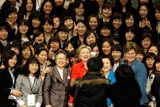 In Asia, Clinton's on a Mission to Listen