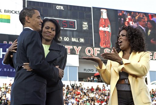 Oprah Offers Sneak Peak Into First Lady Chat