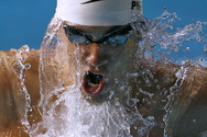 Phelps Wins Fourth Gold, Third Record