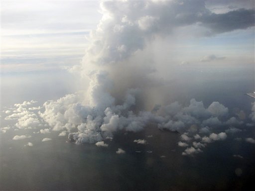 Undersea Volcano Erupts in Pacific 'Ring of Fire'