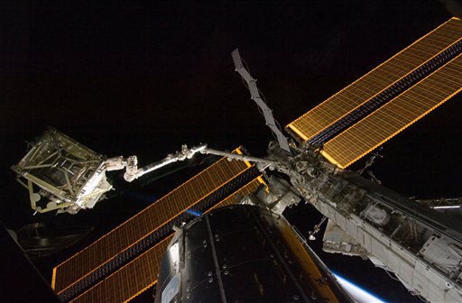 Space Station Panels Unfurled, Despite Threat of 'Stiction'