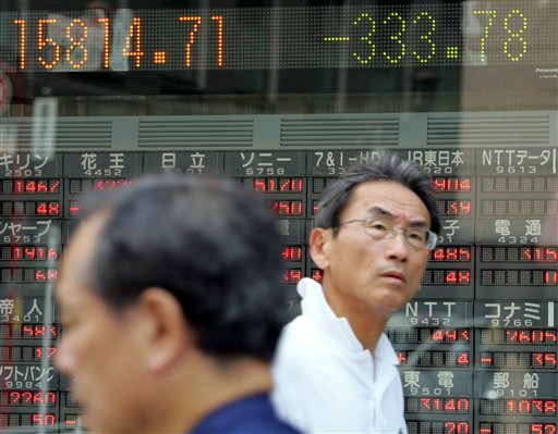 Asian Traders Sweat New Dive