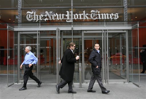 As Staffers Take Pay Cuts, NYT Execs Get Bonuses