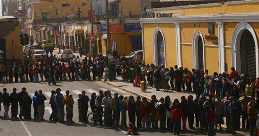 Chaos in Peru After Quake