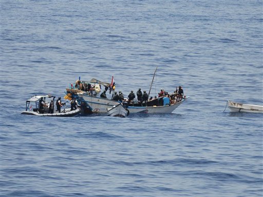 Pirates Hijack Brit Ship; NATO Forces Recover Explosives
