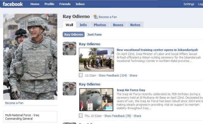 Army Uses Facebook, Twitter to Recruit
