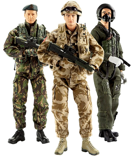British Military Blasted Over White Male Toy Soldiers