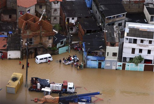 Rains Hinder Aid in Flooded Brazil