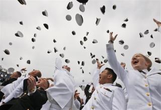 Obama Talks Terror at Navy Graduation