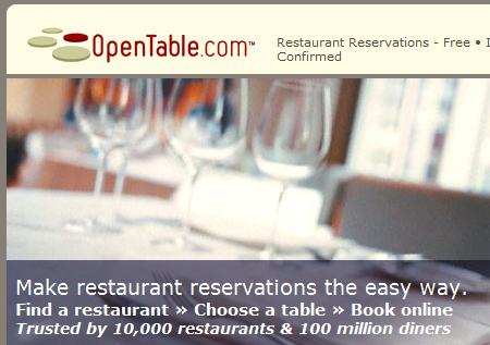 OpenTable Brings (False) Hope for IPOs