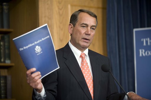 Boehner's No. 1 in Obama's Online Suggestion Box