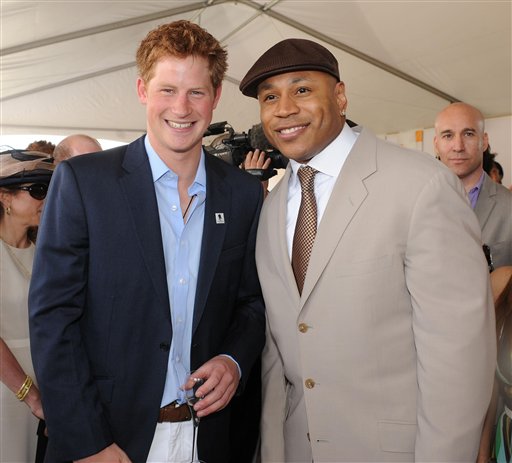 Celebs Watch Prince Harry Play in NYC