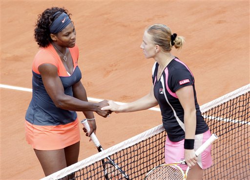 Kuznetsova Beats Serena in French Quarters