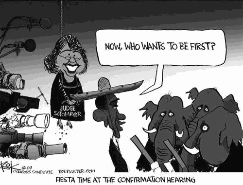 Sotomayor Cartoon Sparks Outcry