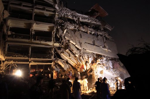 Death Toll Rises to 11 In Pakistani Hotel Blast