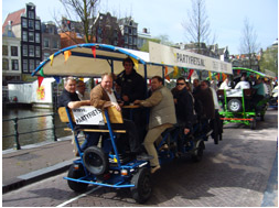 Amsterdam's 'Beer Bikes' Drive Into Trouble