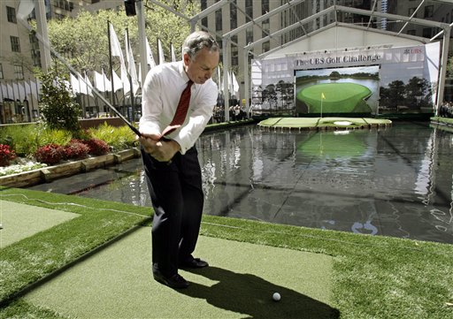 Bloomberg Obsessed With Golf...