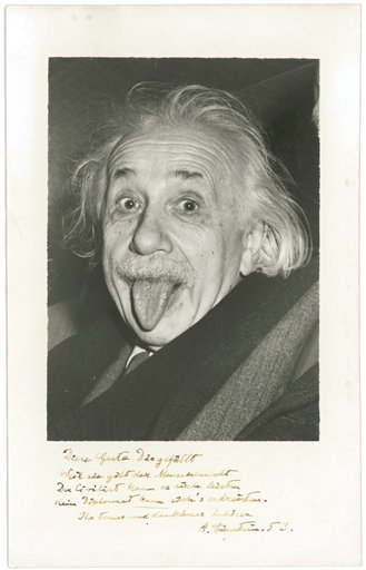 Iconic Einstein Pic Fetches $74K